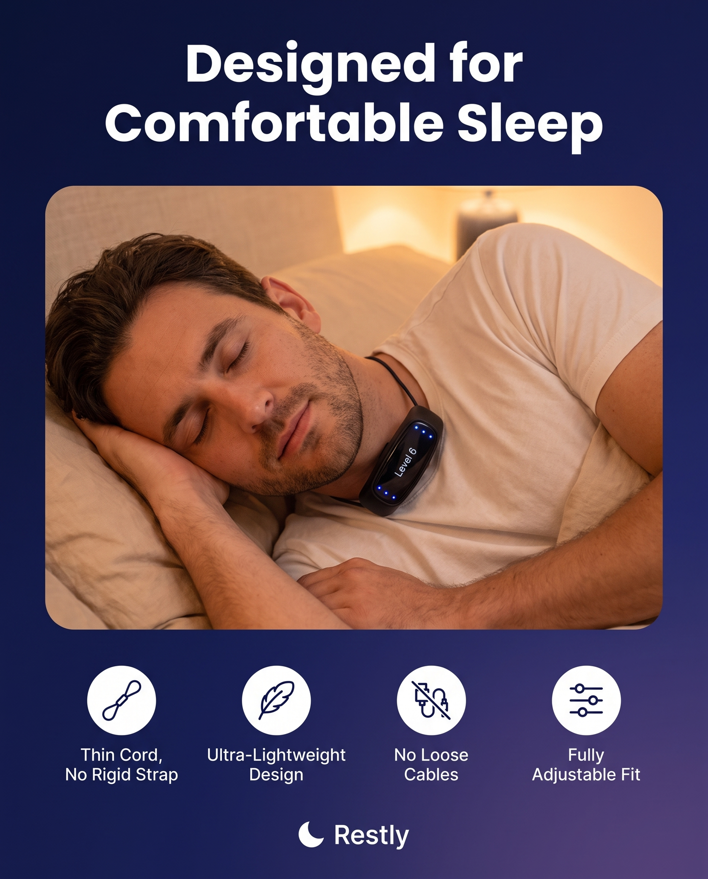 Restly Smart Anti-Snoring Device